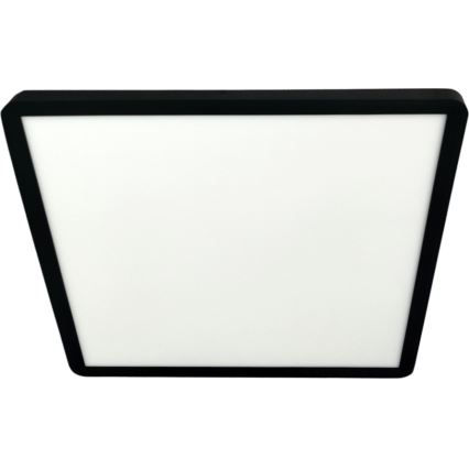 LED Stropní svítidlo LED/32W/230V 3000/4000/6500K 40x40 cm černá
